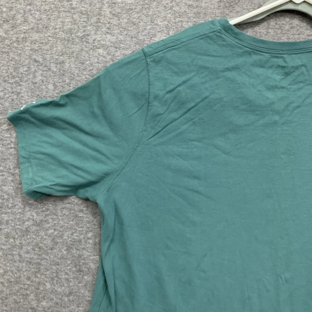 Nike Air Jordan Tee Shirt Mens 3XL‎ Flight Jumpman Logo Teal Green Short Sleeve
